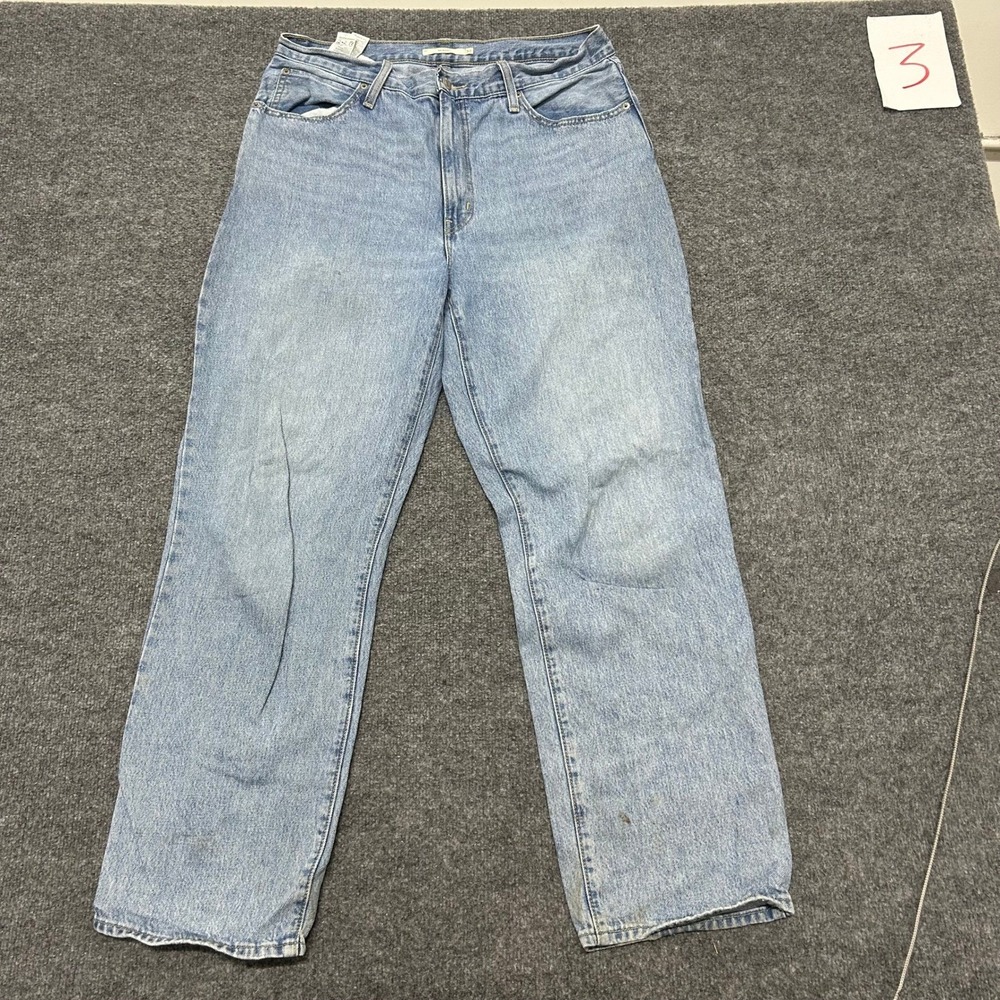 Levi's Jeans Womens Size 32 Light Wash Blue '94 Baggy Relaxed Fit Denim Casual